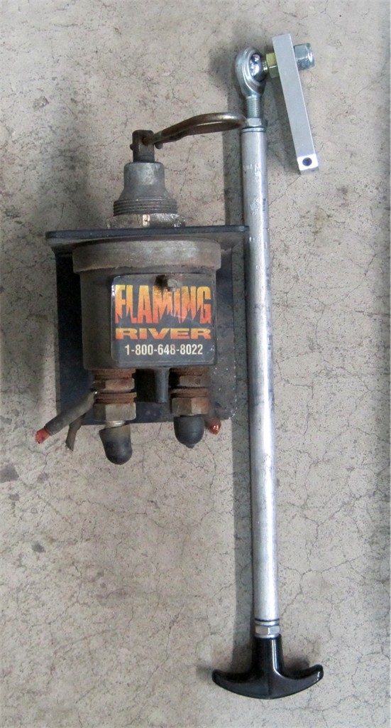 NHRA battery box and FR battery kill switch